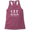 ho ho ho merry christmas Racerback Tank