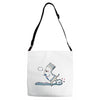 open wide Adjustable Strap Totes