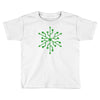 snowflake geek usb green Toddler T-shirt
