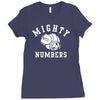 mighty numbers Ladies Fitted T-Shirt