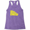 going downhill fast cycling Racerback Tank