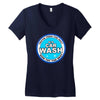 breaking bad a1a car wash Women's V-Neck T-Shirt