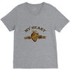 My Heart (a230) V-Neck Tee