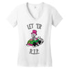 let 'er r Women's V-Neck T-Shirt