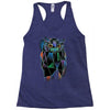 polygonal owl Racerback Tank