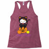 kitty halloween Racerback Tank