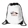 Excuse Me Is It March Yet Baby Boy Drawstring Bags
