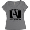 Plus Ultra Hero Academy Women's Triblend Scoop T-shirt