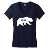 Bear Women's V-Neck T-Shirt