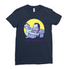 dead bat dad Ladies Fitted T-Shirt