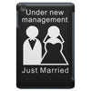 under new management   just married iPad Mini