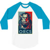 for the orcs 3/4 Sleeve Shirt