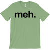 meh geek nerd t shirt funny humor retro T-Shirt