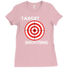 target shooting Ladies Fitted T-Shirt