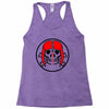 skull woman Racerback Tank