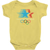 retro los angeles 1984 olympic games Baby Onesie