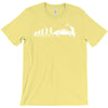 evolution of man' chequered flag classic 912 T-Shirt