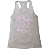 go away i'm only speaking to my dog today Racerback Tank