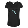 down the shore hooded Maternity Scoop Neck T-shirt