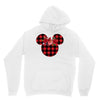 minnie mouse fabric christmas Unisex Hoodie