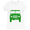 defender land rover Ladies Fitted T-Shirt