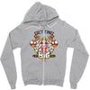 peach's gym Zipper Hoodie