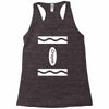 adult crayon Racerback Tank