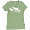 sg 38 schulgleiter segelflugzeug gleitflug flugzeug airplane Ladies Fitted T-Shirt