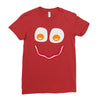 bacon and eggs Ladies Fitted T-Shirt