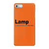 lamp   brick tamland likes this facebook thumbs up mens white t shirt iPhone 7 Case