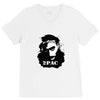 tupac (4x) V-Neck Tee