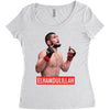 khabib elhamdulillah Women's Triblend Scoop T-shirt