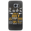 Born July Multitasking Problem Solving Tees Samsung Galaxy S7 Edge