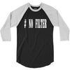 no filter 3/4 Sleeve Shirt