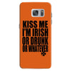 kiss me i'm irish or drunk or whatever t shirt st patricks day funny t Samsung Galaxy S7
