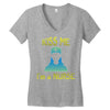 kiss a nurse Women's V-Neck T-Shirt