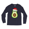 santa avocado Long Sleeve Shirts