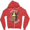 slow sloth Zipper Hoodie