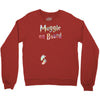 Muggle on Board Watercolor Crewneck Sweatshirt