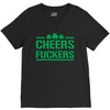 cheers fckers V-Neck Tee