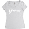 groom Women's Triblend Scoop T-shirt