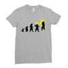 goku evolution (black) Ladies Fitted T-Shirt