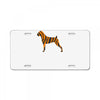 tiger pattern License Plate