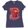 red bird Ladies Fitted T-Shirt