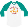 This Girl Loves Pitbull 3/4 Sleeve Shirt