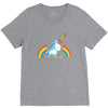 rainbow chainsaw massacre V-Neck Tee