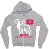 2015 year of the goat mandarin chinese Zipper Hoodie