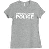 undercover police Ladies Fitted T-Shirt