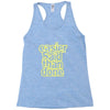 easier said than done Racerback Tank
