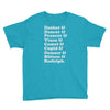 reindeer names Youth Tee